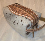 Cowhide Shaving Kit Bag