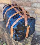 Royal Blue/ Black Duffle Bag