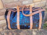 Royal Blue/ Black Duffle Bag