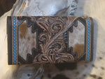 Black & Turquoise Wallet
